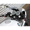 ABM multiClip SPORT Clip-ons and Upper Triple Clamp for the BMW R nineT Racer ABM multiClip SPORT Clip-ons and Upper Triple Clamp for the BMW R nineT Racer